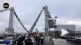 Две полосы Крымского моста в Москве перекрыты из-за ...