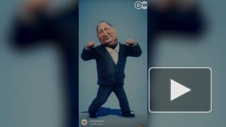 Рогозин назвал скучным ролик Deutsche Welle с карикатурой на него и робота "Федора"