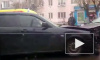 Жесткое видео из Красноярска: трассу не поделили 4 авто