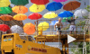 Петербуржцы смогут сделать селфи в "Аллее парящих зонтиков"