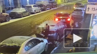 Опубликовано видео пьяной драки со стрельбой у кафе на Гончарной
