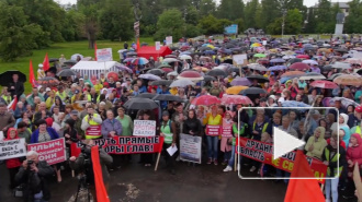 В Архангельской области состоялась серия митингов против строительства "Шиеса"