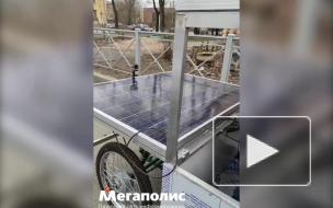 На петербургских дорогах заметили солнцемобиль