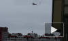 Петербуржцы сняли установку труб с помощью вертолета на долгострои ГК "Город"