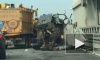 ДТП на дамбе: два трупа вылетели под колеса автомобилей на КАД в аварии бетономешалки и катафалка