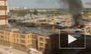В Русановке произошел пожар на стройке ЖК