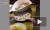 Видео: куриная грудка выползла из тарелки и довела гостью ресторана до истерики