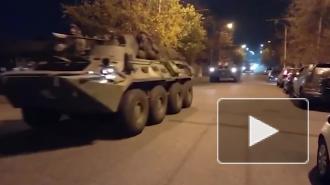 Российские миротворцы отправились в район операции в Карабахе