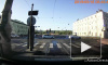 Видео: на Дворцовой набережной кроссовер врезался в иномарку у пешеходного перехода 