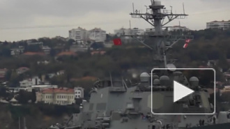 Американский эсминец вошел в Черное море: появилось видео