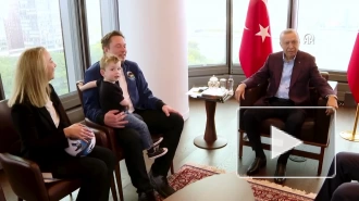 Эрдоган встретился с Илоном Маском в Нью-Йорке