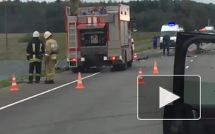 В страшном ДТП в Ленобласти погибли пятеро взрослых и двое детей