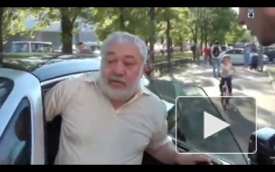 Активисты "СтопХама" в Петербурге испортили дорогой Rolls-Royce