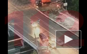 Видео: сын экс-главы сенатора сбил полицейского в попытке скрыться от ГИБДД