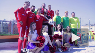 В Петербурге прошел заключительный матч проекта «Футбол в четырёх стихиях»
