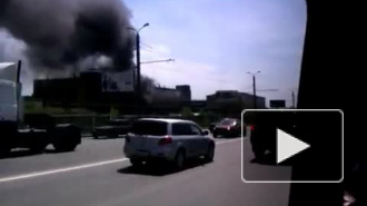 В Челябинске произошел пожар на лакокрасочном заводе