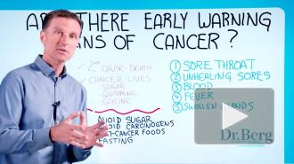 Врач назвал первые симптомы развития рака