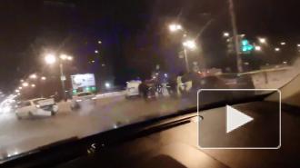 Массовое ДТП на Гражданском заблокировало проезд транспорта