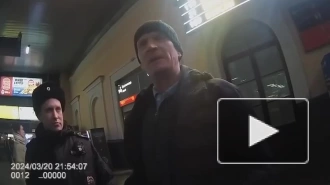 Петербуржца, который избил полицейского на Московском вокзале, будут судить