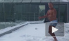 Газманов спародировал Волочкову: разделся догола и прыгнул в снег
