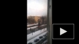 Очевидец снял горящей автомобиль в Москве