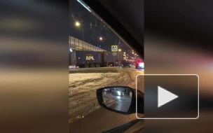 В районе Средней Рогатки фура попала в ДТП – видео 