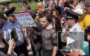 Гомофобы из Смольного запретили гей-парад на Невском