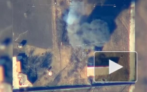 ВС РФ высокоточными ракетами уничтожили топливную базу в Харьковской области