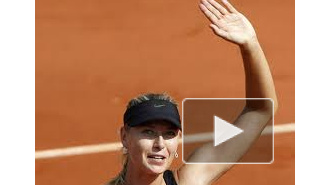 Мария Шарапова вышла в четвертьфинал Ролан Гаррос