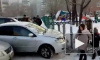 В Омске автоледи протаранила забор детского сада