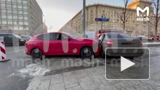 Пять человек пострадали в ДТП с участием Maserati в центре Москвы
