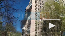 На Гранитной улице заметили пожар