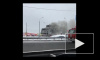 Cтрашный пожар произошел в Москве, горел деревянный макет мельницы