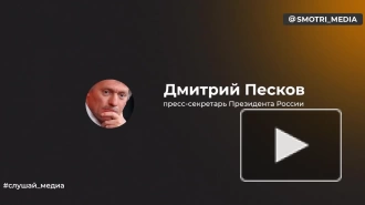 Песков: в Кремле не видят угрозы для финансовой стабильности в России из-за курса рубля