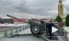 Беглов вместе с главой ДНР совершили полуденный выстрел из пушки Петропавловской крепости