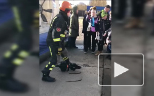 Экскурсия по базе МЧС едва не закончилась плачевно для детей