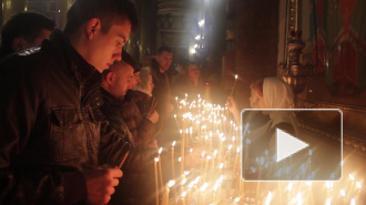 В Петербурге отмечают православное рождество
