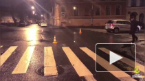 Пенсионерка попала под колеса иномарки в центре Петербурга