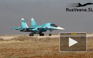 Российские Су-34 приблизились к военным базам США в Сирии