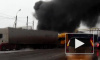 Видео страшного пожара из Москвы попало в сеть