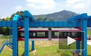 Китай запустил первый в мире "небесный поезд" на неодимовых магнитах