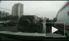 Появилось видео избиения таксиста, который подрезал скорую помощь в Москве