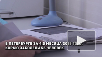 В Петербурге число зарегистрированных случаев кори превысило прошлогодние показатели