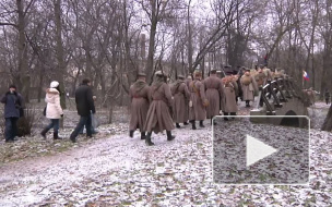 Сегодня  была война. В парке  Екатерингоф грянула Первая мировая