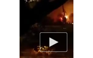 Видео загадочного взрыва украинского грузовика в Стамбуле появилось в Сети