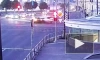 Видео: у Тучкова моста разбились две дорогие иномарки