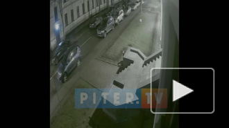 По Офицерскому переулку ДПС гонялись за нарушителями