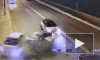 Видео: каршеринг на скорости врезался в авто на "встречке" в Колпино