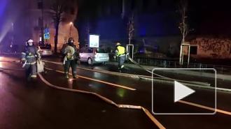 На Моховой ликвидировали пожар