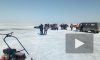 Автомобиль "Нива" провалился под лед в Новосибирской области 